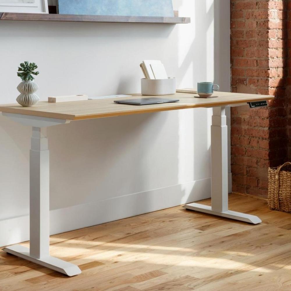 OfficeOne Adjustable Table, Three Segment, Dual Motor