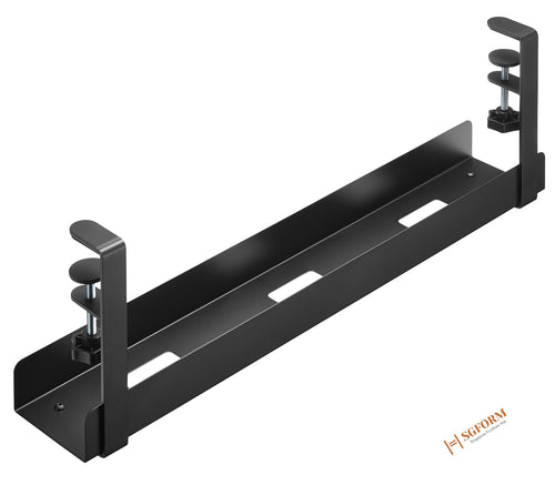 Clamp-On Under Desk Cable Trays