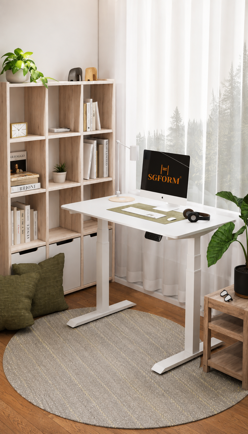 WorkMaster Dual Motor Adjustable Table Standing Desk