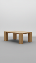 Sandstone Dining Table in Solid Oak