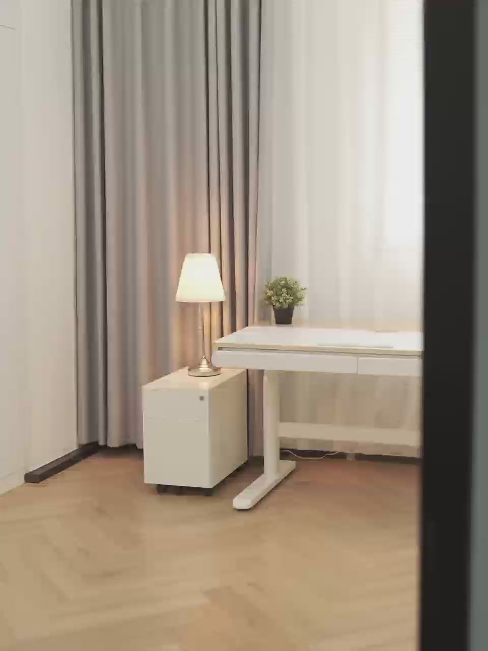 Teenager Adjustable Table with Power Socket and Drawer